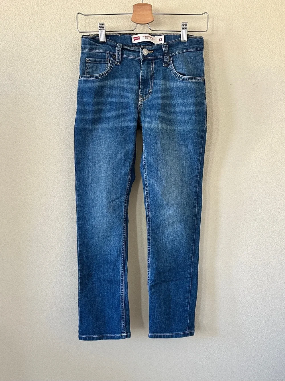 Levi’s Blue Performance 511 Slim Boys Jeans Size 12
